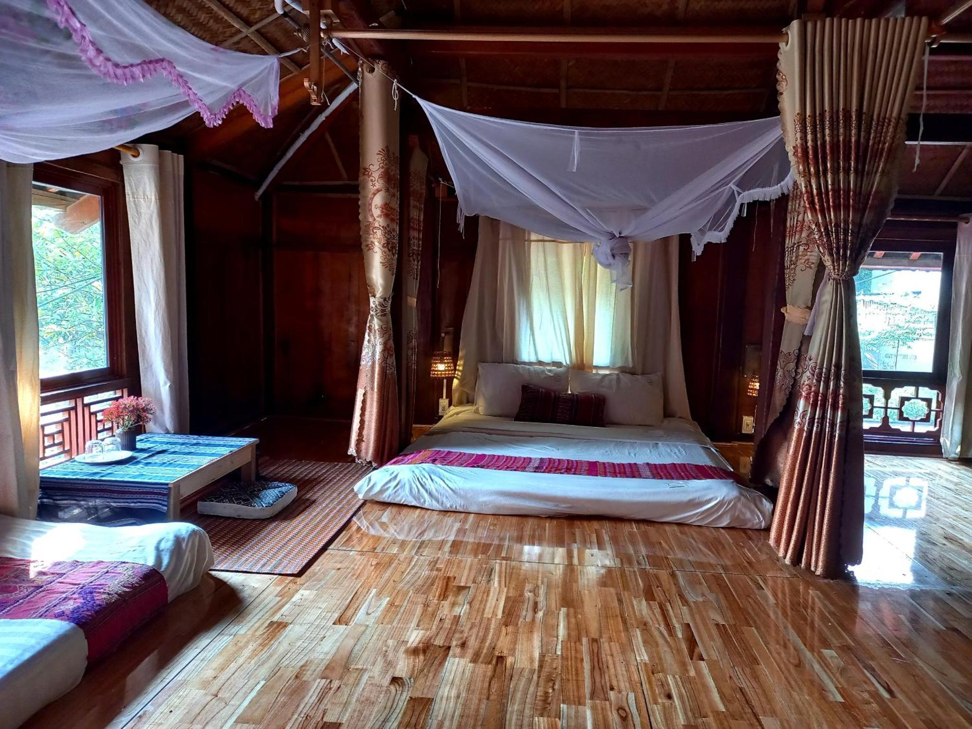 Nha Tan - Mai Chau Homestay And Tours Buitenkant foto